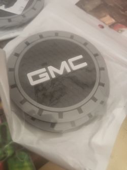 G M C Tire Caps And Cup Coasters