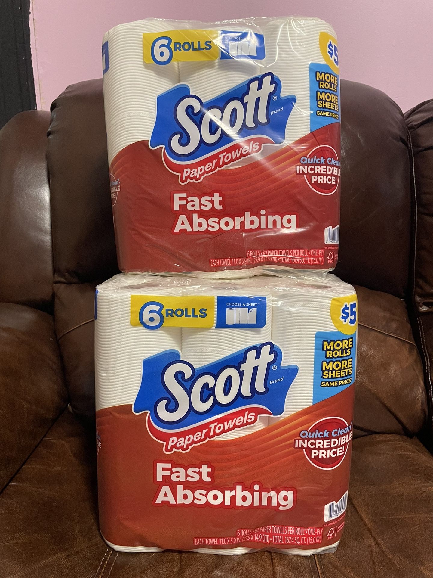 $4 Each Scott Paper Towel