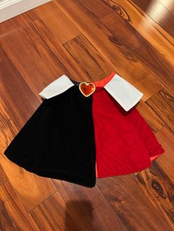 Queen of Hearts Toddler Cape