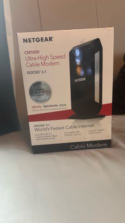 Netgear CM 1000 Ultra High Speed Cable Modem