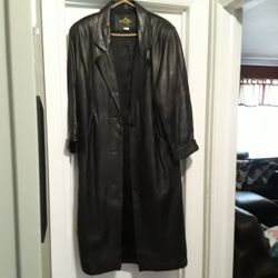 Avanti Leather Jacket - Long. 