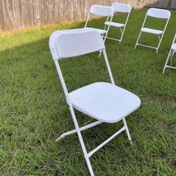 White Folding Chairs S,a,l,e