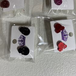 Glitter Acrylic Earring Small