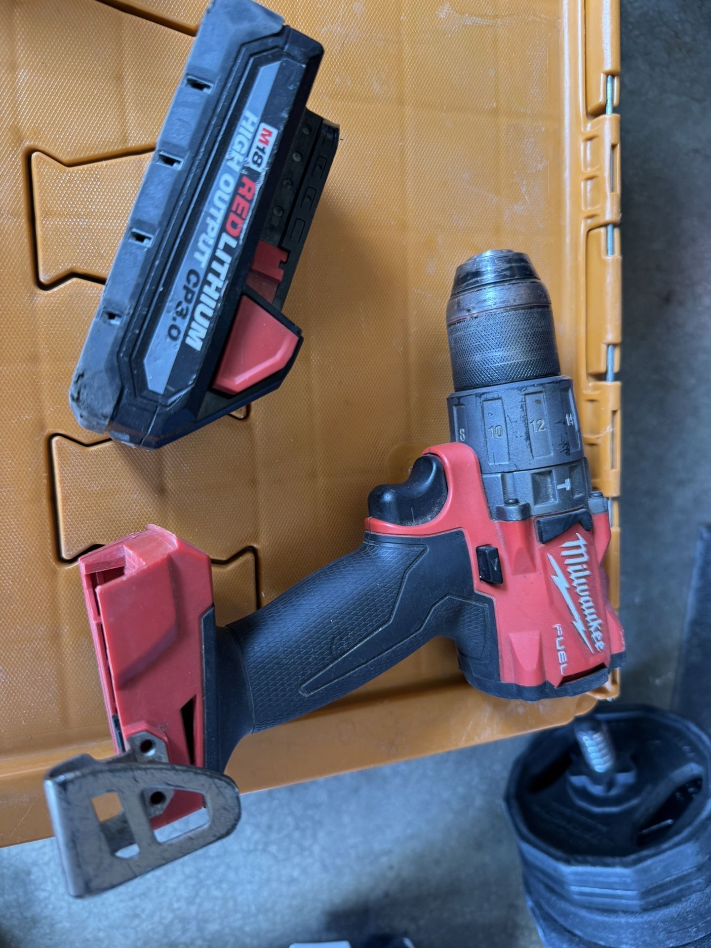 1/2” Hammer Drill With Battery Only
