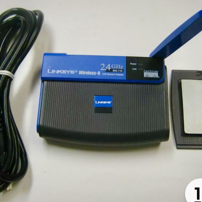 Linksys WUSB11 v4 2.4Ghz 802.11b Wireless B USB Network Adapter