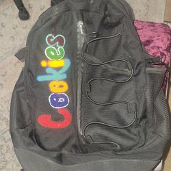 Cookies Backpack has Numerious Pockets  3 Bottle Holders And The Main  Pocket Has 2 Zippers Just Incase You Have Any Other$40 