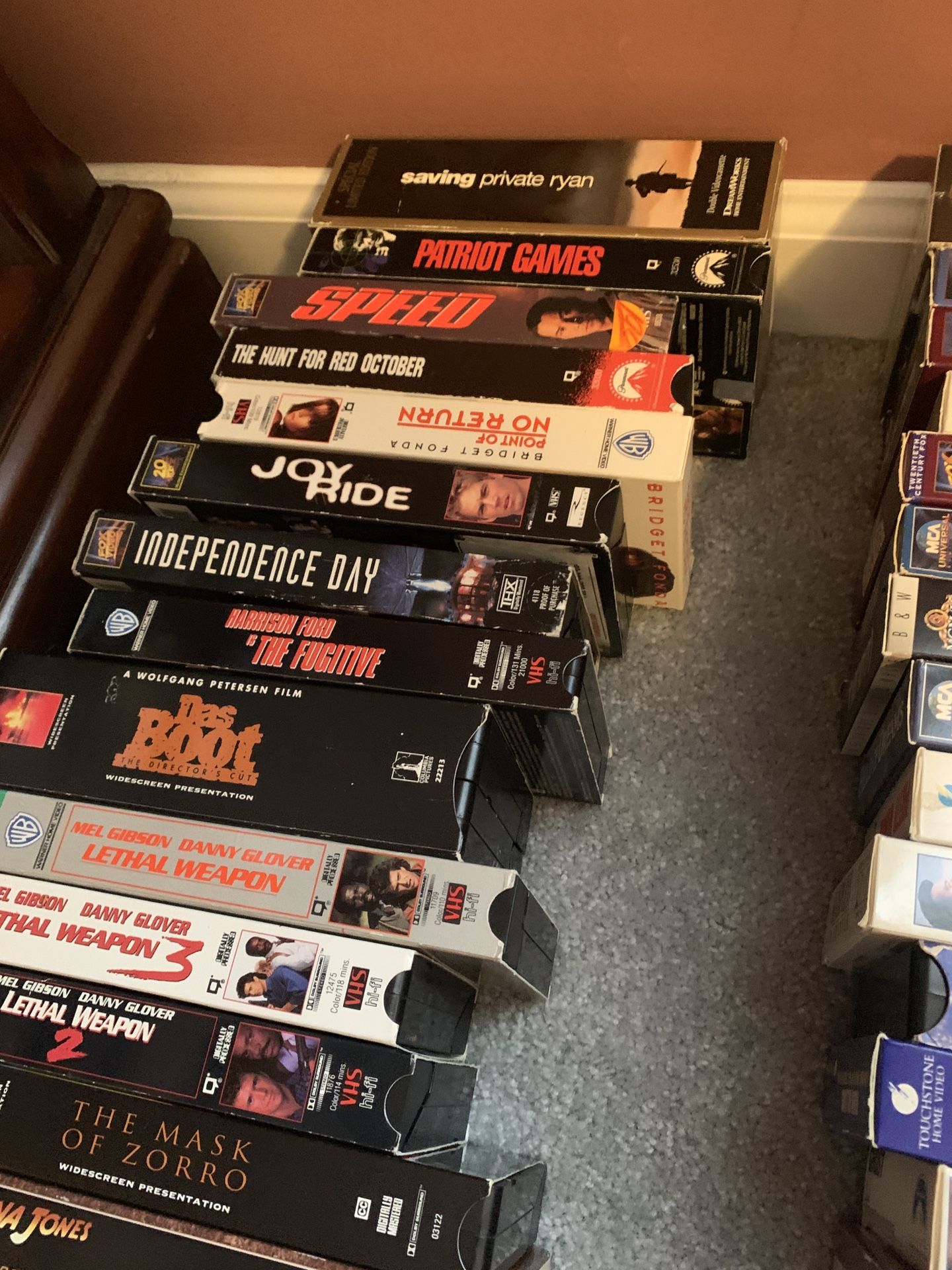 VHS Tapes Movies