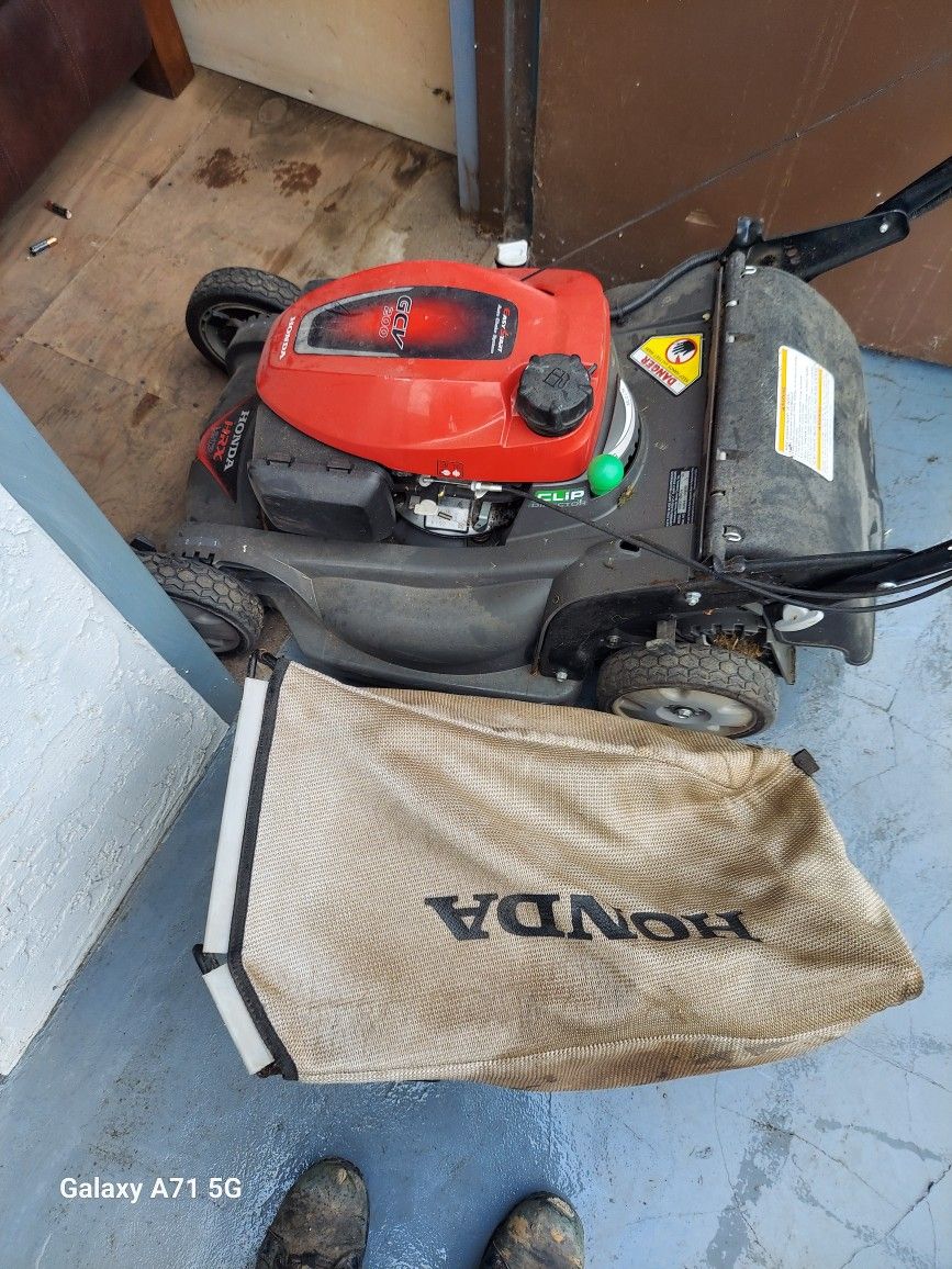 Honda Electric Start, Mulching,