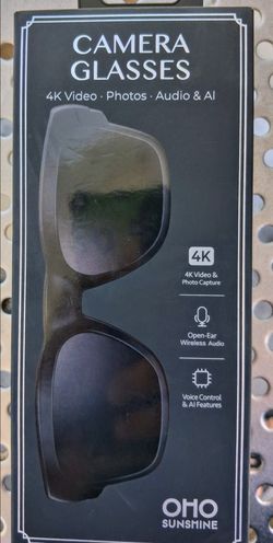Camera Glasses - NEW