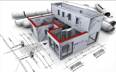 PLANOS DE ARCHITECTURA  PARA ADU