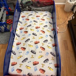 FREE Kids Lightning McQueen And Race Car Beds PICKUP ONLY