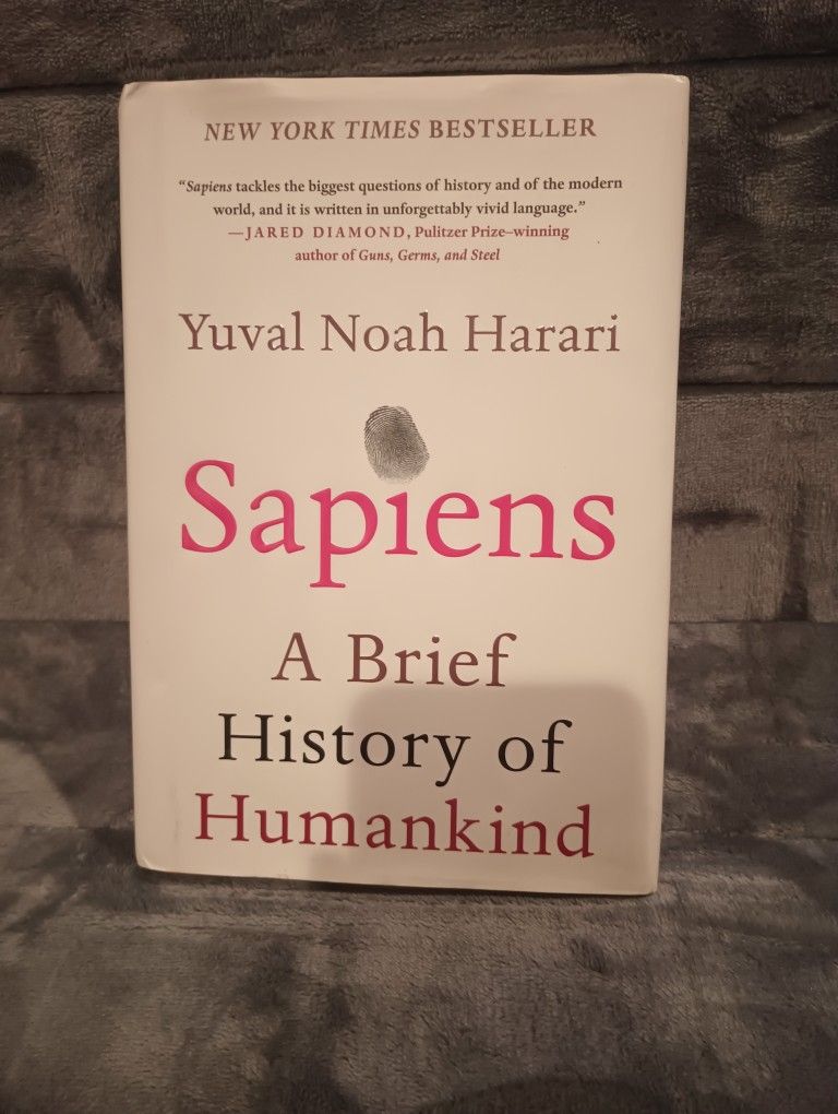 Sapiens: A Brief History of Humankind: By Yuval Noah Harari HARDCOVER