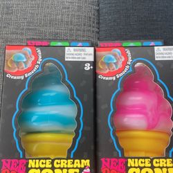 Nedoh ice cream cones $20 Squeezy Toy