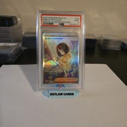 2023 POKEMON ERIKA'S INVITATION SPECIAL ILLUSTRATION RARE  PSA 9