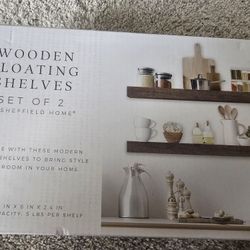 Wooden Floating Shelves - New 