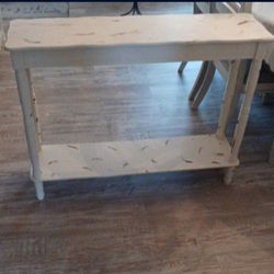 Beige  Console Table