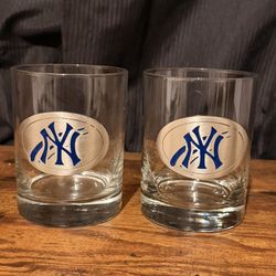 New York Yankees Drinking Glasses 