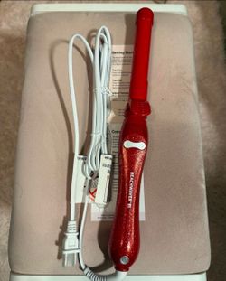 Limited Edition: Sparkly Red Beachwaver $1.25 Rotating Curling Iron