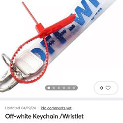 Off-white Keychain
