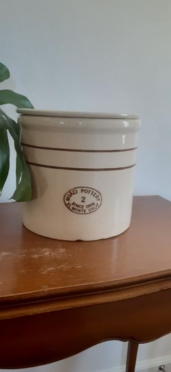 Vintage Miali Pottery Crock