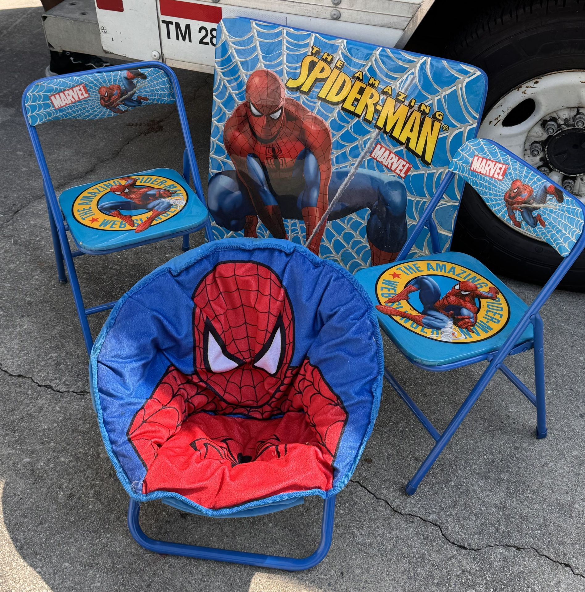 Spider-Man Sitting Set