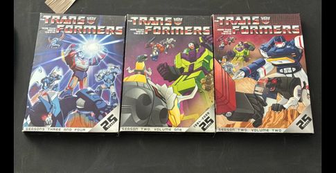Transformers - Season 2, 3, and 4 DVD Set 25 Years