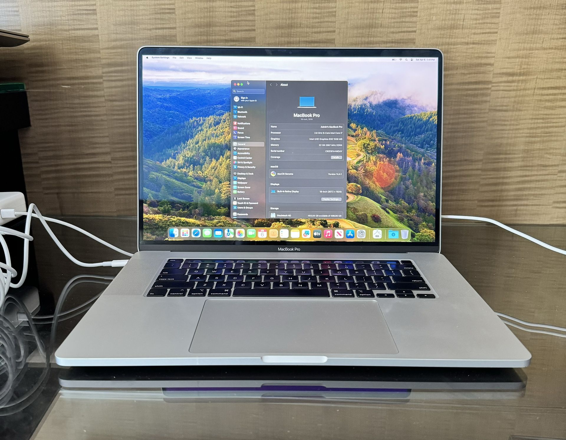 MacBook Pro 16” TouchBar w/ 32gb RAM