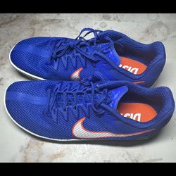 Nike Zoom Rival Sprint Track Spikes Shoes Blue White Men’s Size 8 DC8753-401