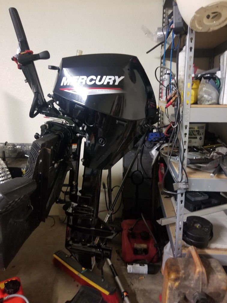 2021 Mercury 15hp Pull Start Longshaft