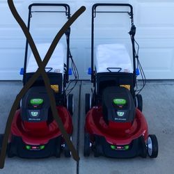 New TORO 60V Max 21” Lawn Mowers. $350 