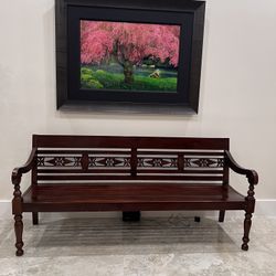 Indonesian wooden Bench 