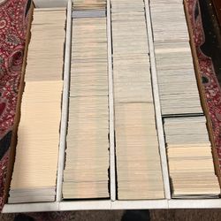 4,000+ Sports Cards Bulk Lot – Baseball / Football / NASCAR – 90s–2000s
