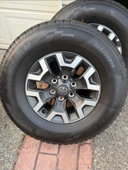 Nearly New Tacoma Wheels and Tires