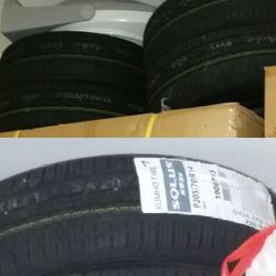 Brand new tires