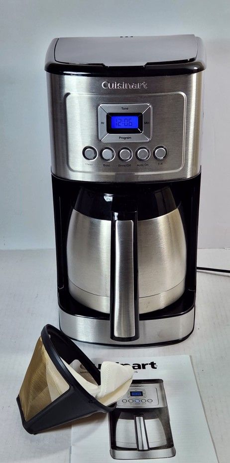 Cuisinart DCC 3400P1 12 Cup Programmable Coffeemaker with Thermal