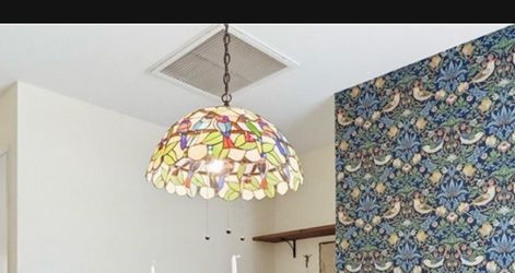 Ceiling hanging light in good condition !!