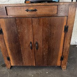 Wood Cabinet 
