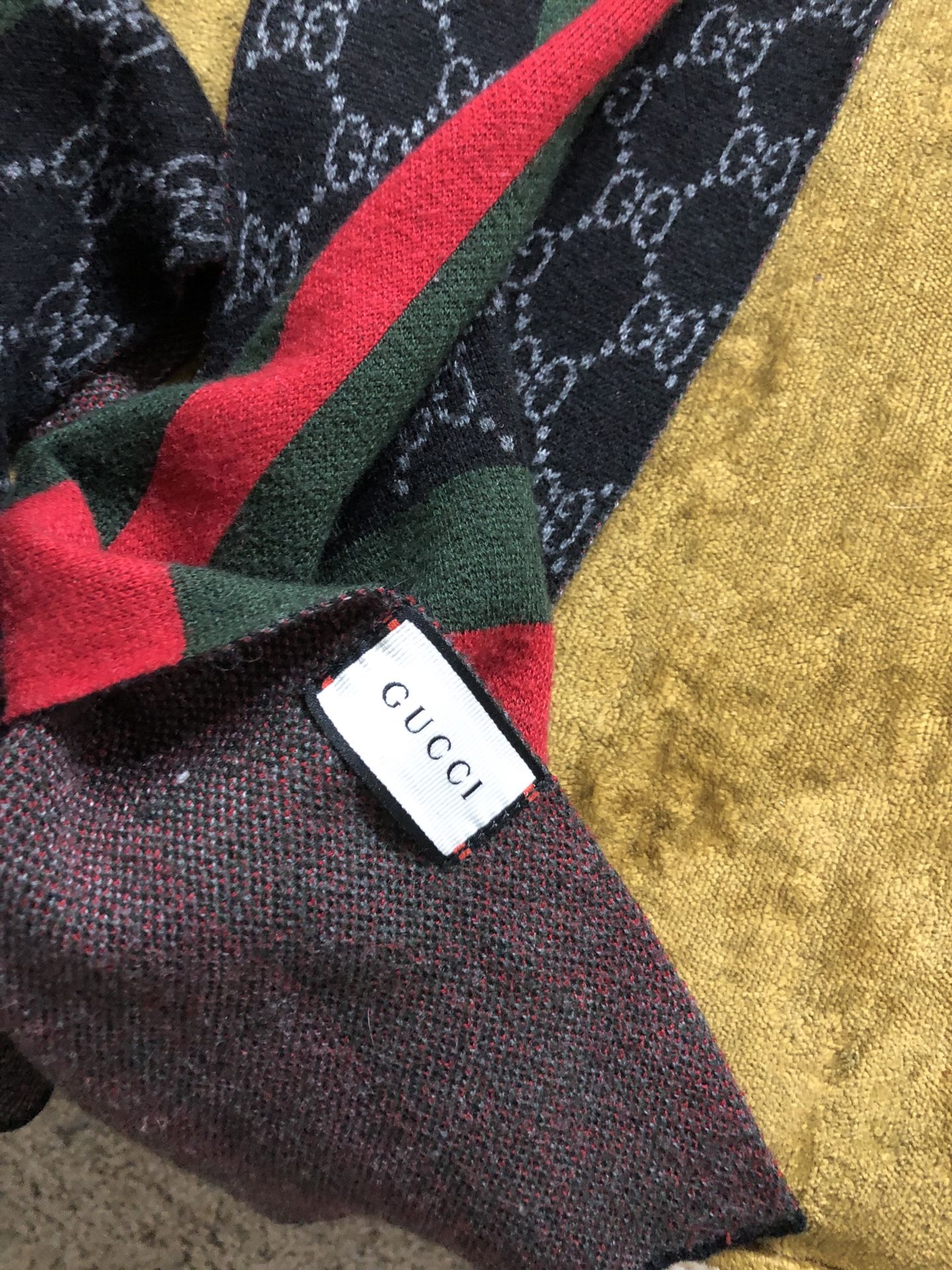 Authentic real Gucci unisex scarf