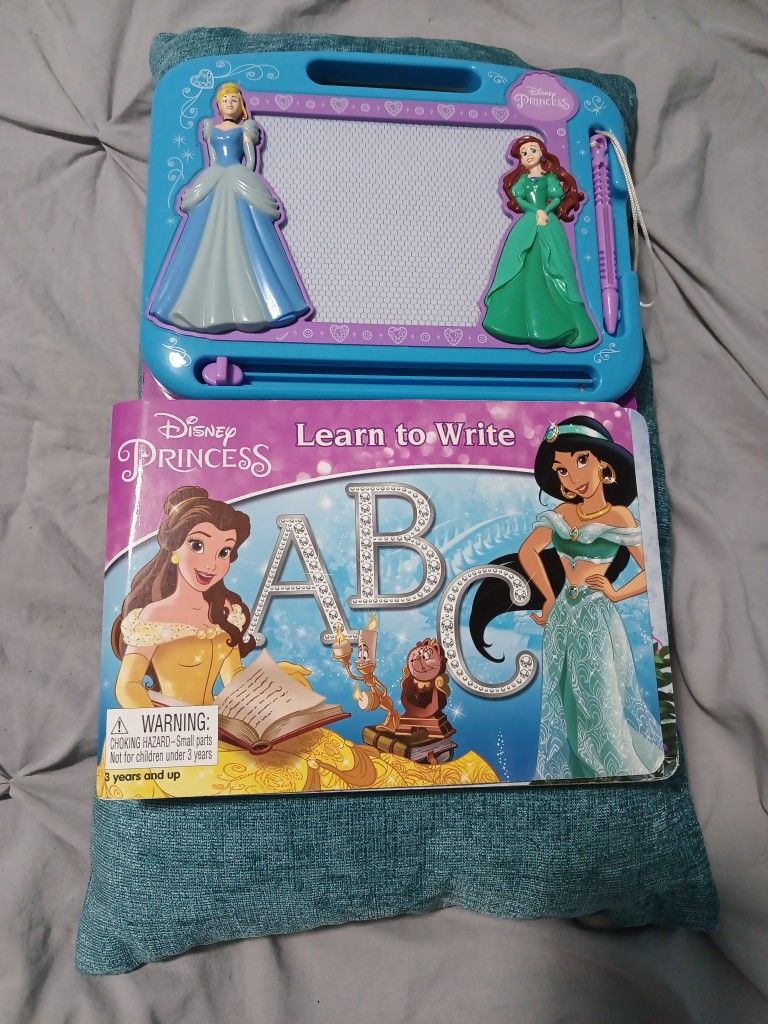 Disney princess learn to write