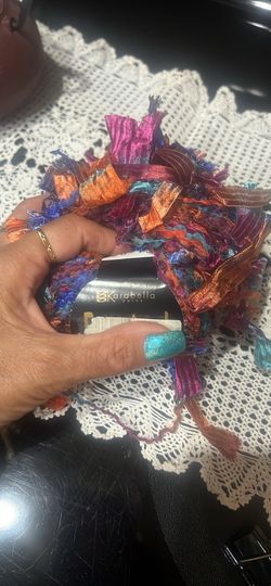 Karabella Festival Yarn #20 Multicolor 50g 46 Yards Nylon Wool Blend Made Italy