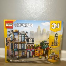 LEGO Creator 3-in-1 Main Street (31141) – Brand New & Sealed