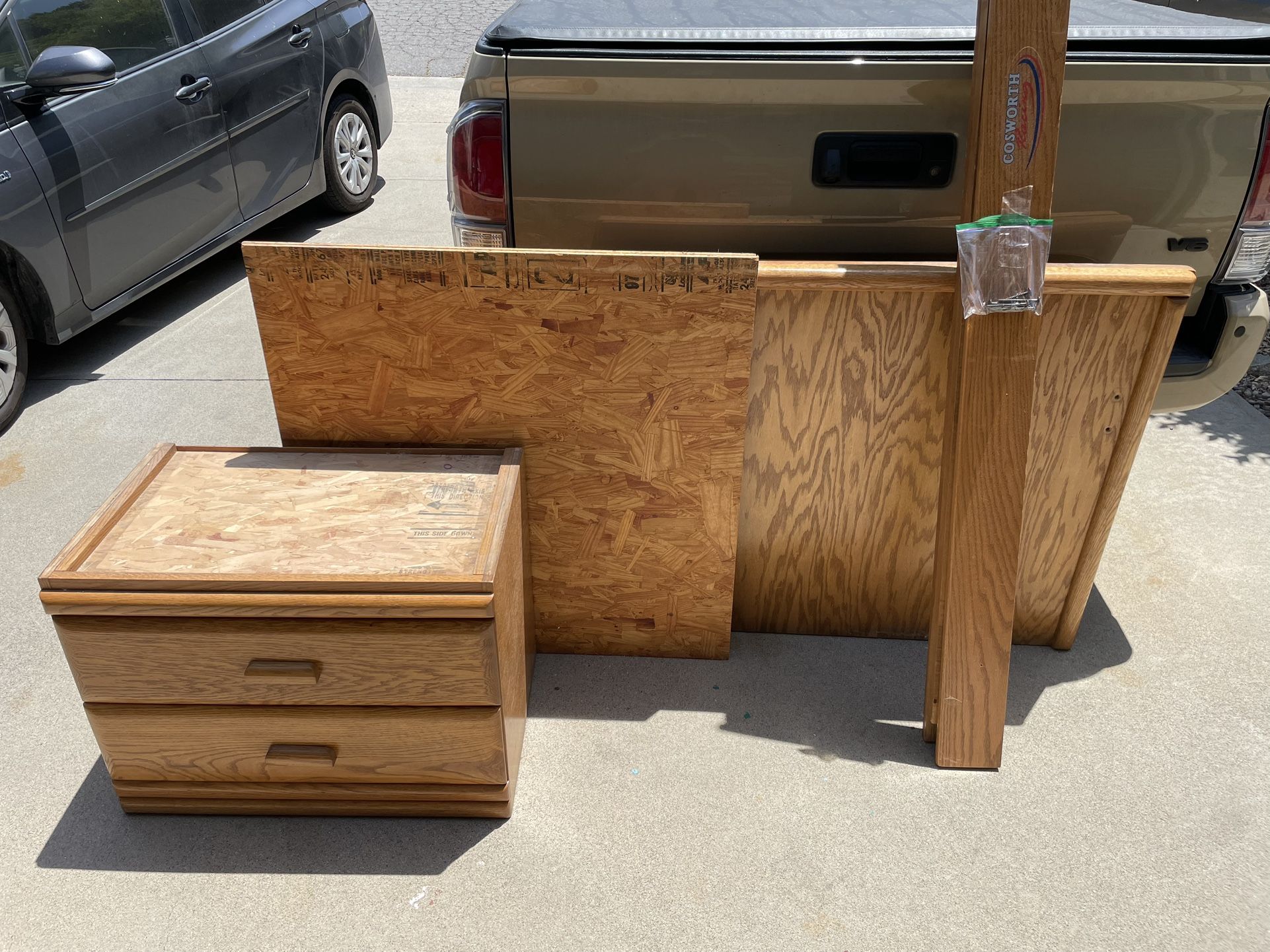 Loft Bed (low) w/ Drawers