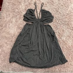 Free People Beach Dark Gray Wanderlust Mini Dress for Sale in Everett WA OfferUp