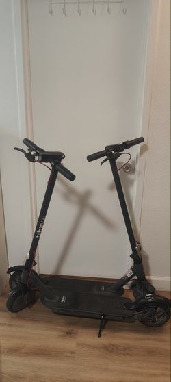 2 Hiboy S2 Scooters — 1 Working, 1 for Parts + Seat & Extras