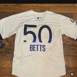 Mookie Betts Cream City Dodgers Jersey