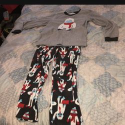 Used Boys Carters Pajamas Size 14