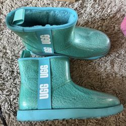 Blue Waterproof Uggs Size 10