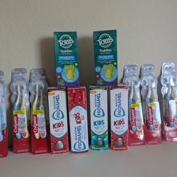 Baby & Kid Toothpaste & Toothbrush (Price Firm) FCFS