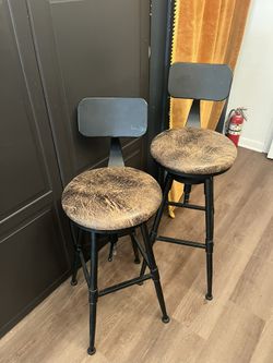 Steam Punk Style Stools