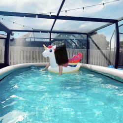 Over Ground Pool 18x 10 Ft +Cleaning Kit